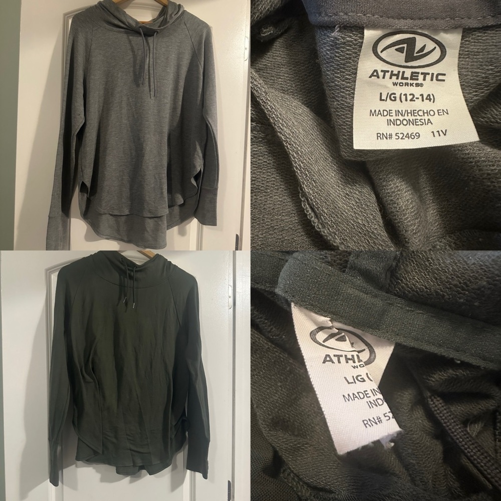 2 Woman’s large Athletic works (A6)